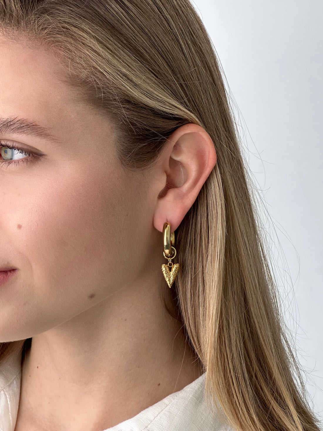 Підвіс "Металеве жате серце"