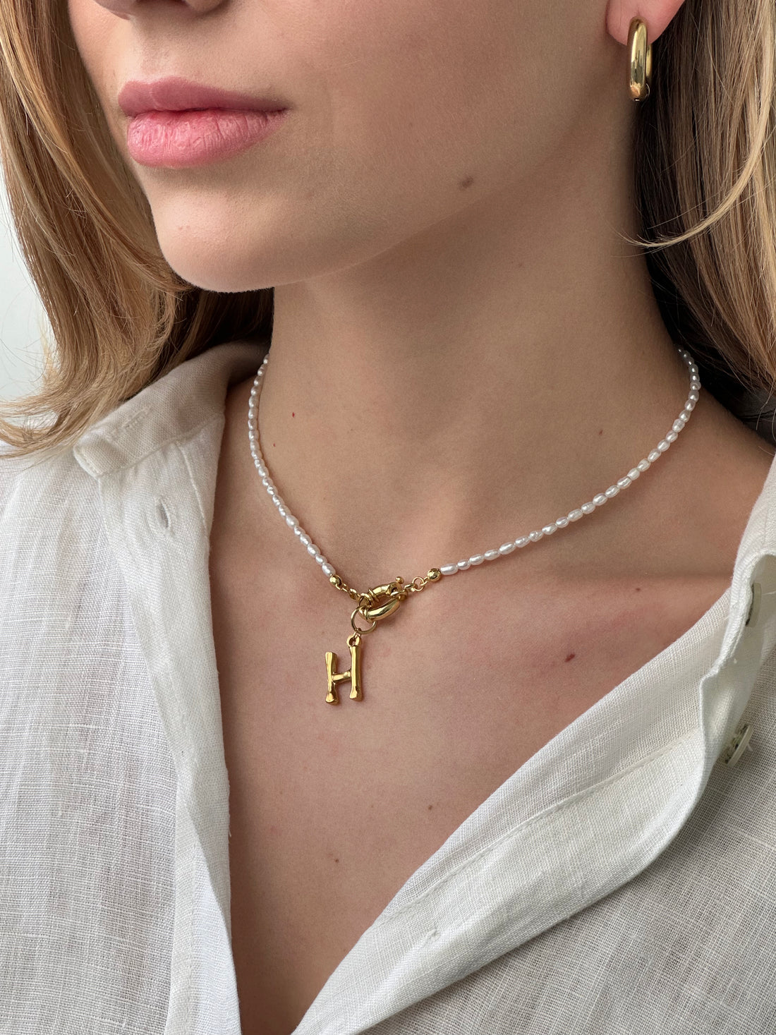 Підвіс "Літера H" металева