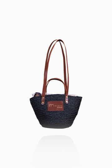 Woven bag DE SOLEIL mini