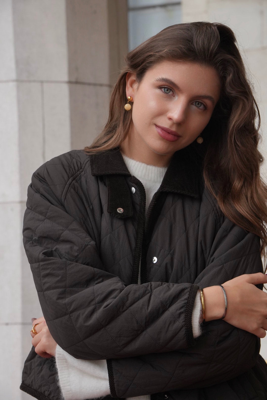 Пусети з жовтим жадеїтом