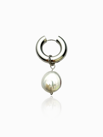 Pendant "Flat pearl"